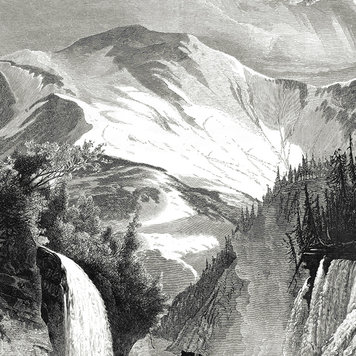 Pierre Frey Pierre Frey Les Rocheuse Fusain FP519001 Pierre Frey Pierre Frey Les Rocheuse Fusain FP519001