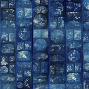 Mind The Gap Mind The Gap Aizome Collage WP20506 Mind The Gap Mind The Gap Aizome Collage WP20506