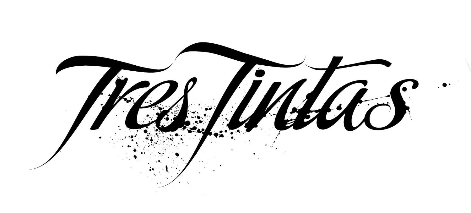 logo tres tintas behang wallpaper