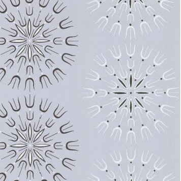 Cole and Son Cole and Son Fioretti Lichtblauw / Lichtgrijs En Zwart 69/1102 Cole and Son Cole and Son Fioretti Lichtblauw / Lichtgrijs En Zwart 69/1102