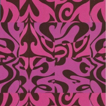 Cole and Son Cole and Son Woodstock Zwart, Roze En Paars 69/7125 Cole and Son Cole and Son Woodstock Zwart, Roze En Paars 69/7125