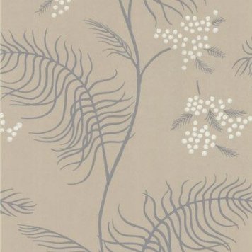 Cole and Son Cole and Son Mimosa Grijs, Donkergrijs En Wit 69/8131 Cole and Son Cole and Son Mimosa Grijs, Donkergrijs En Wit 69/8131