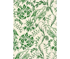 FOLK EMBROIDERY Fern Green Wallpaper - Products