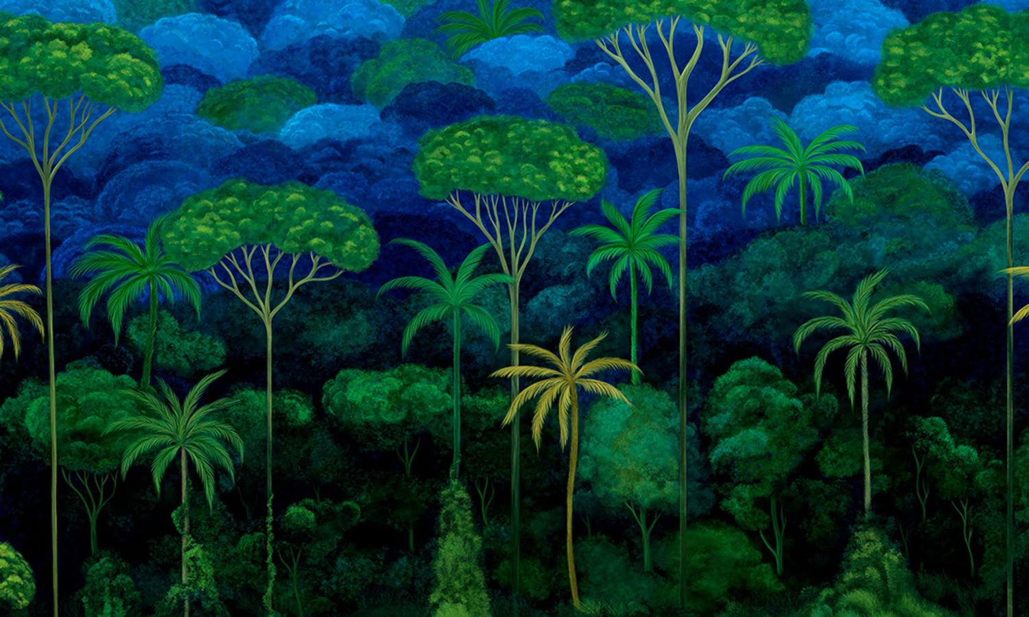 Arte Ciel Tropical Bright Midnight
