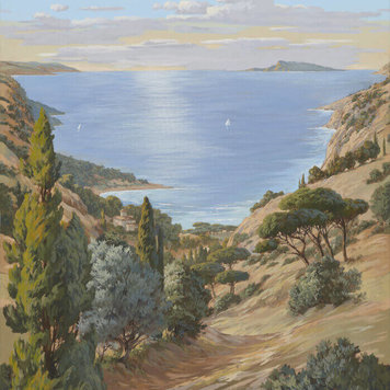 Pierre Frey Pierre Frey Voyage en Toscane la mer - FP611001 Pierre Frey Pierre Frey Voyage en Toscane la mer - FP611001