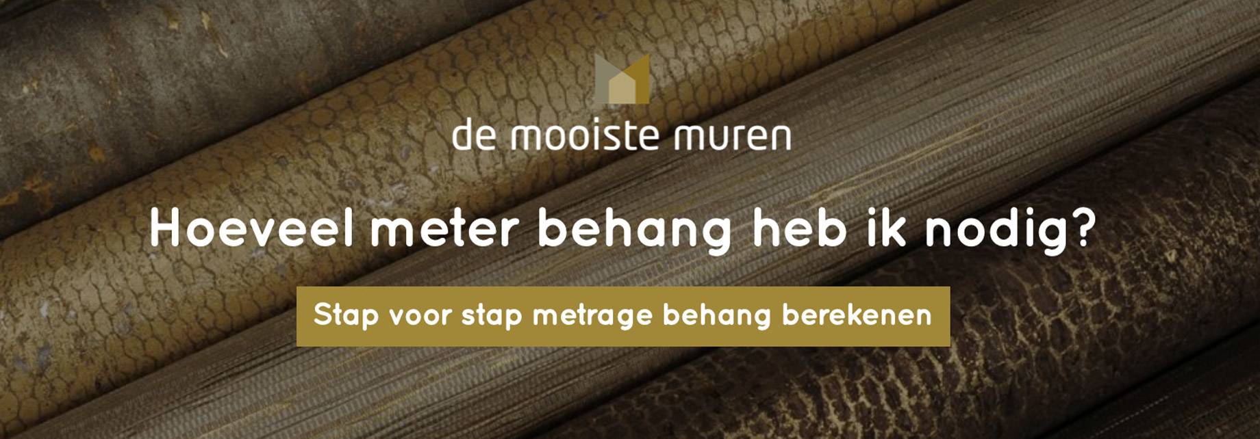 Metrage behang berekenen? bereken je hoeveel meter behang je nodig hebt! - De Mooiste