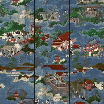 Mind The Gap Mind The Gap Floating World Blue - WP20646 Mind The Gap Mind The Gap Floating World Blue - WP20646