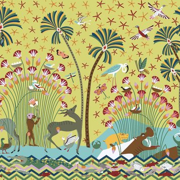 Pierre Frey Pierre Frey La faune et la flore - FP894001 Pierre Frey Pierre Frey La faune et la flore - FP894001