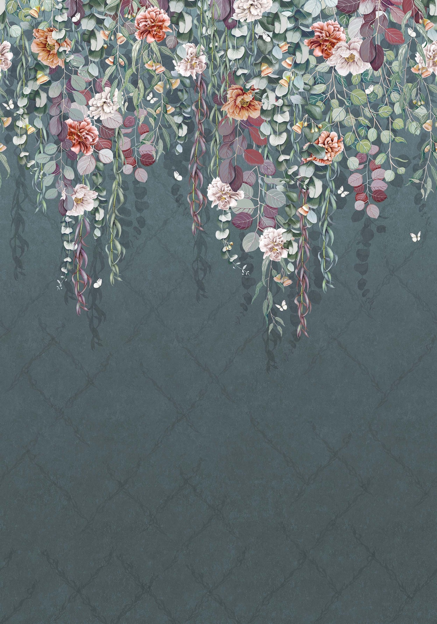 Kreativhaus | Osborne & Little - O&L Wallpaper Album 5 - Wilde Carnation  W5554-01