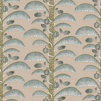 Josephine Munsey Josephine Munsey Palm Stripe Edge Sand - JMW-101531 Josephine Munsey Josephine Munsey Palm Stripe Edge Sand - JMW-101531