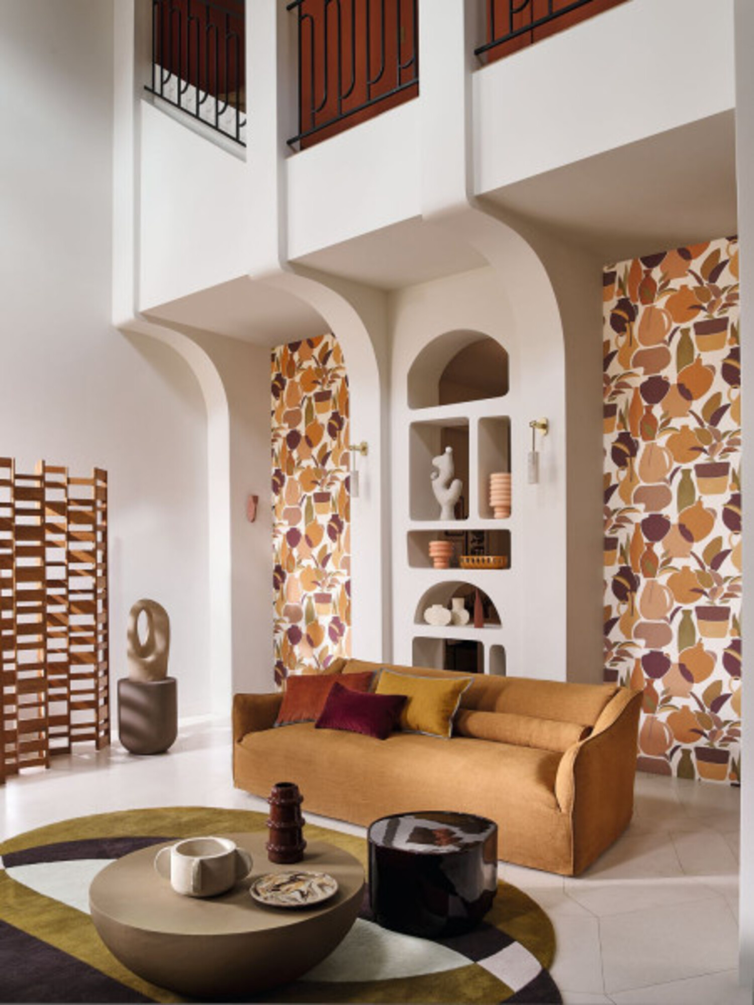 Casamance Vallauris Terre de sienne / nude - 76210610