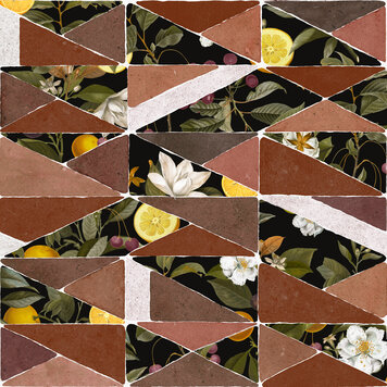 Tres-Tintas Tres Tintas behang Hidden Fruits Red - PL5005-3 Tres-Tintas Tres Tintas behang Hidden Fruits Red - PL5005-3