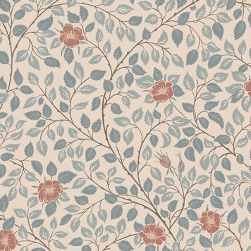 Sandberg Sandberg wallpaper Solliden Blue - S10464