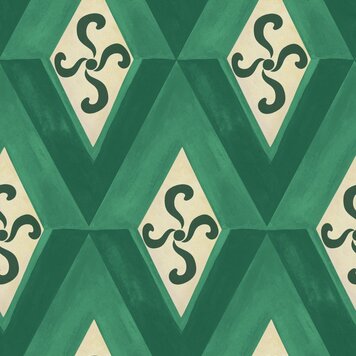 Mind The Gap Mind the Gap wallpaper Girandola Emerald - WP30195 Mind The Gap Mind the Gap wallpaper Girandola Emerald - WP30195