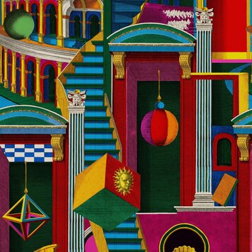 Mind The Gap Mind the Gap behang Piazza Degli Arlecchini - WP20855 Mind The Gap Mind the Gap behang Piazza Degli Arlecchini - WP20855