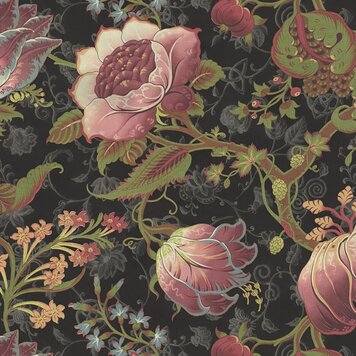 House of Hackney House of Hackney wallpaper Meliora - Noir