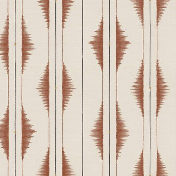Coordonne Coordonné behang Azilal Embroidery Clay - B00424 Coordonne Coordonné behang Azilal Embroidery Clay - B00424