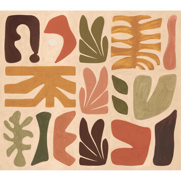 Casamance Casamance paneel Jorge Nude/kaki - 76863466 Casamance Casamance paneel Jorge Nude/kaki - 76863466