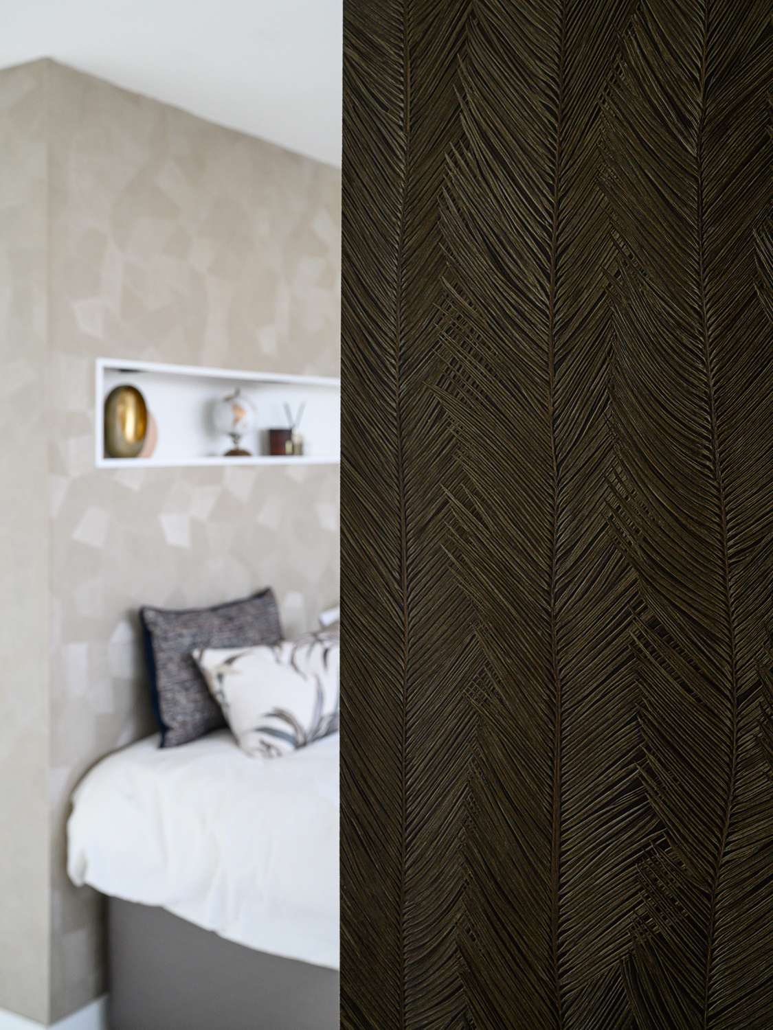 Meet the team De Mooiste Muren - Veerle Bakker slaapkamer