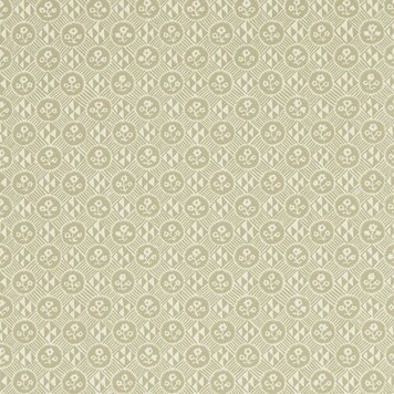Zoffany Zoffany behang Diamonds & Flowers Linen - 313103 Zoffany Zoffany behang Diamonds & Flowers Linen - 313103