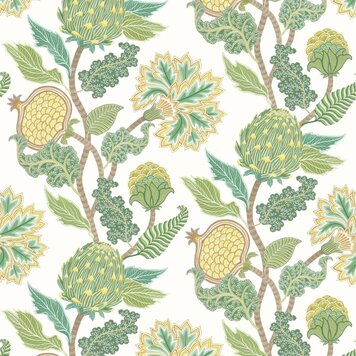 Osborne & Little Osborne & Little wallaper Cynara Leaf / Lemon - W8034-03 Osborne & Little Osborne & Little wallaper Cynara Leaf / Lemon - W8034-03