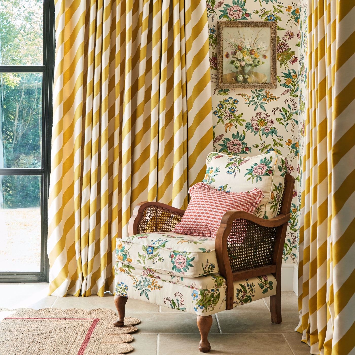 Raambekleding van Harlequin bij de Mooiste Muren roomshot
