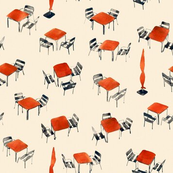 Tres-Tintas Tres Tintas wallpaper Terraceo Beige - SO5201-3