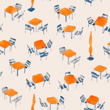 Tres-Tintas Tres Tintas wallpaper Terraceo White - SO5201-5 Tres-Tintas Tres Tintas wallpaper Terraceo White - SO5201-5