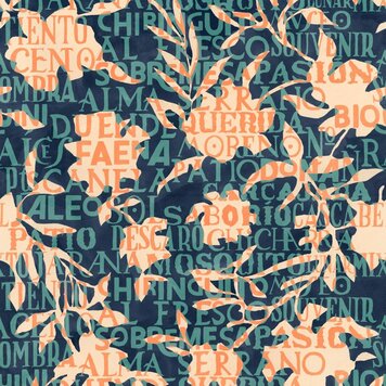 Tres-Tintas Tres Tintas behang Jaleo Turquoise - SO5206-4 Tres-Tintas Tres Tintas behang Jaleo Turquoise - SO5206-4