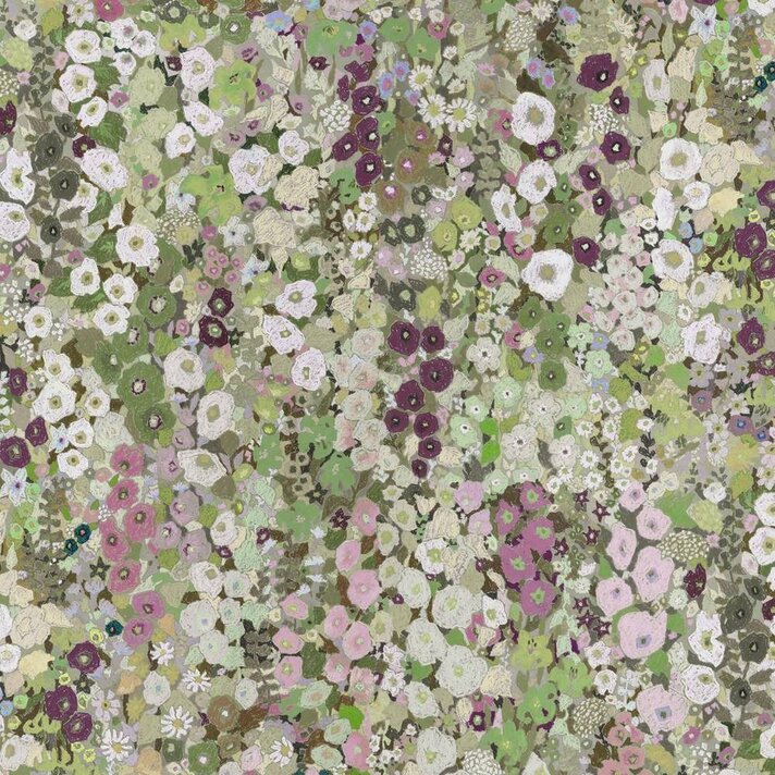 House of Hackney Hollyhocks | Luxury Wallpaper Online | Free Shipping