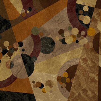 Coordonne  Coordonné mural Starfield Gold - B00808