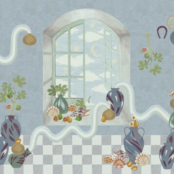 Tres-Tintas Tres Tintas paneel Somnis - M3701-2 Tres-Tintas Tres Tintas paneel Somnis - M3701-2