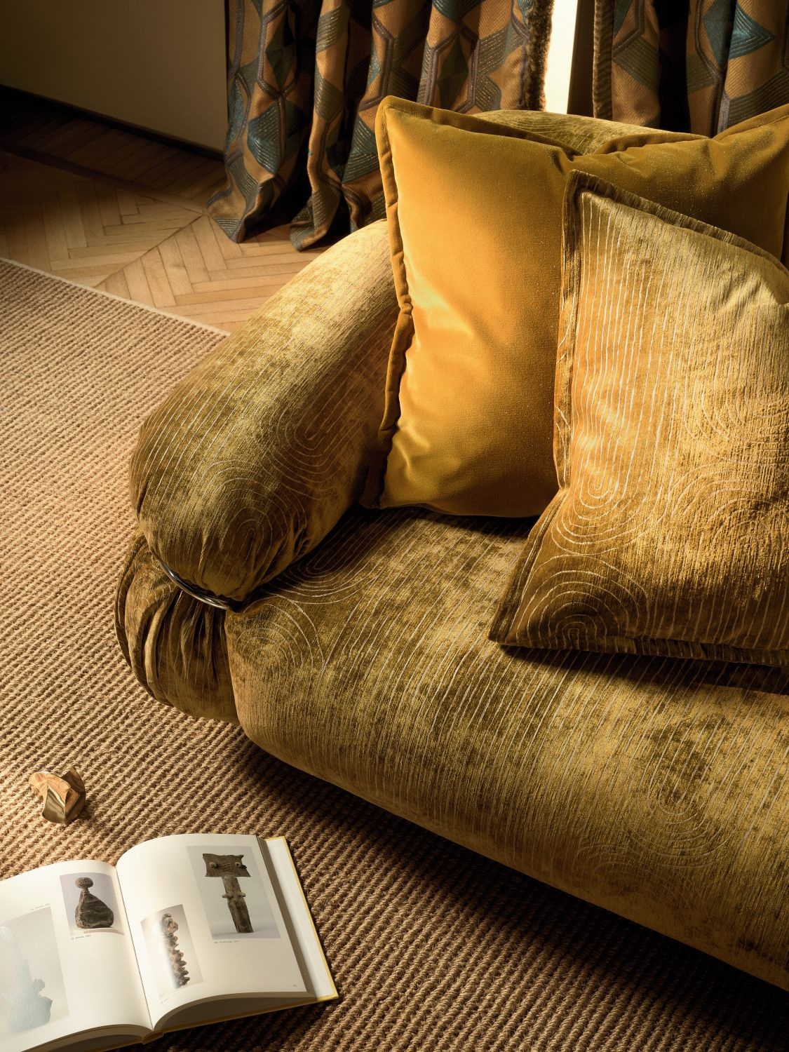 Elitis stoffen - stoffering en kussen