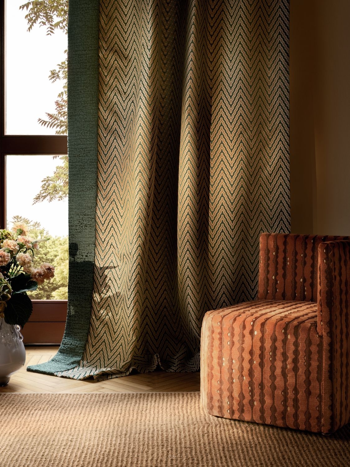 Elitis stoffen Brera - gordijnen en stoffering