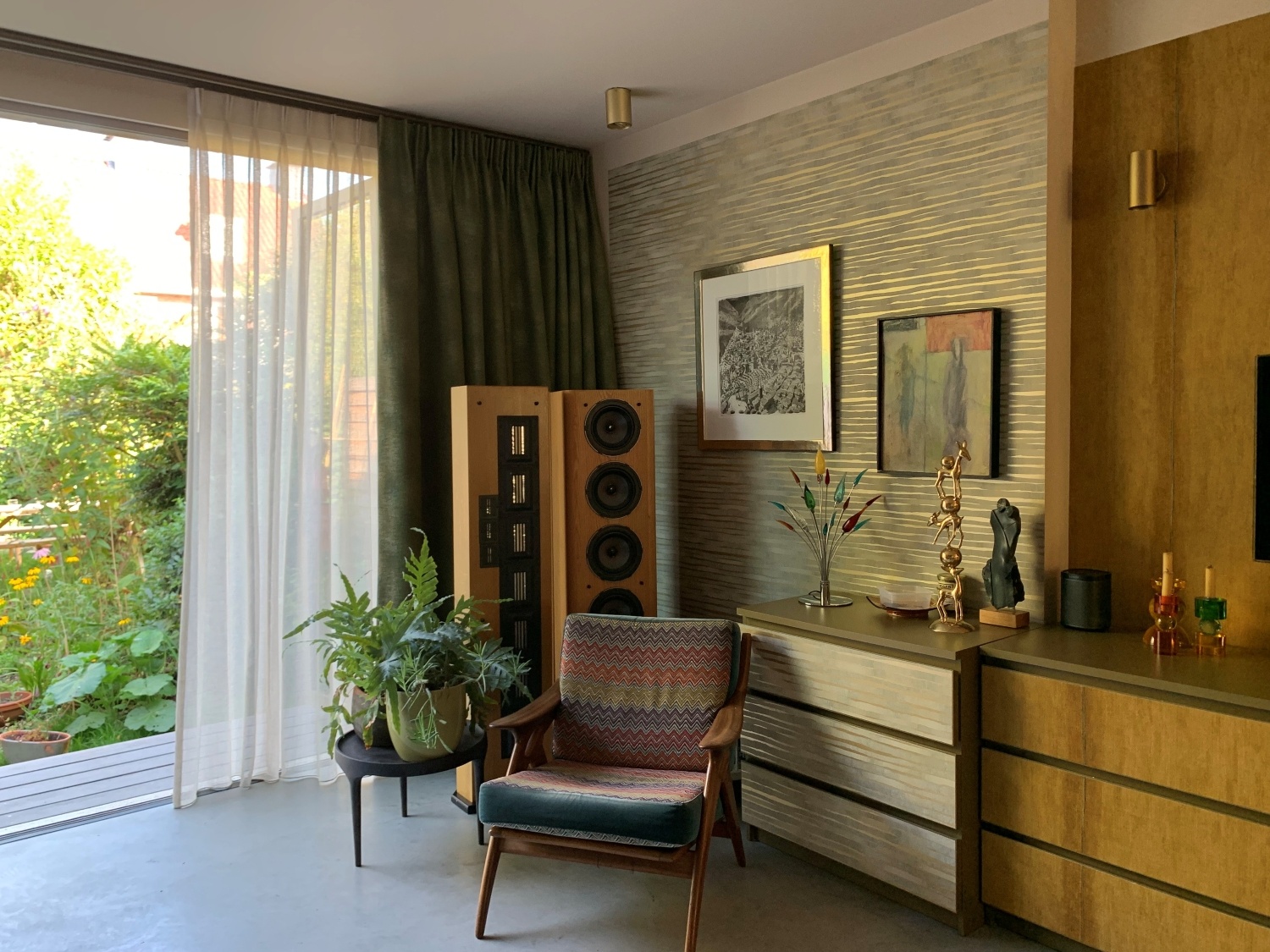 Gordijnen voor akoestiek