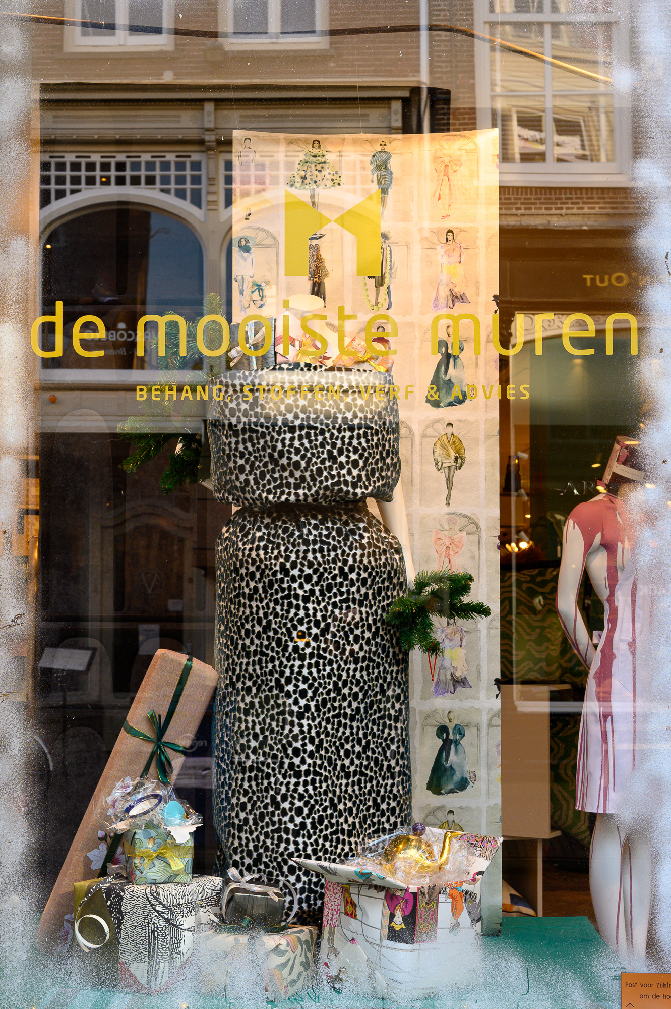 Winter etalage De Mooiste Muren