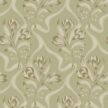 Borastapeter  Borastapeter behang Jugendbukett - 8071