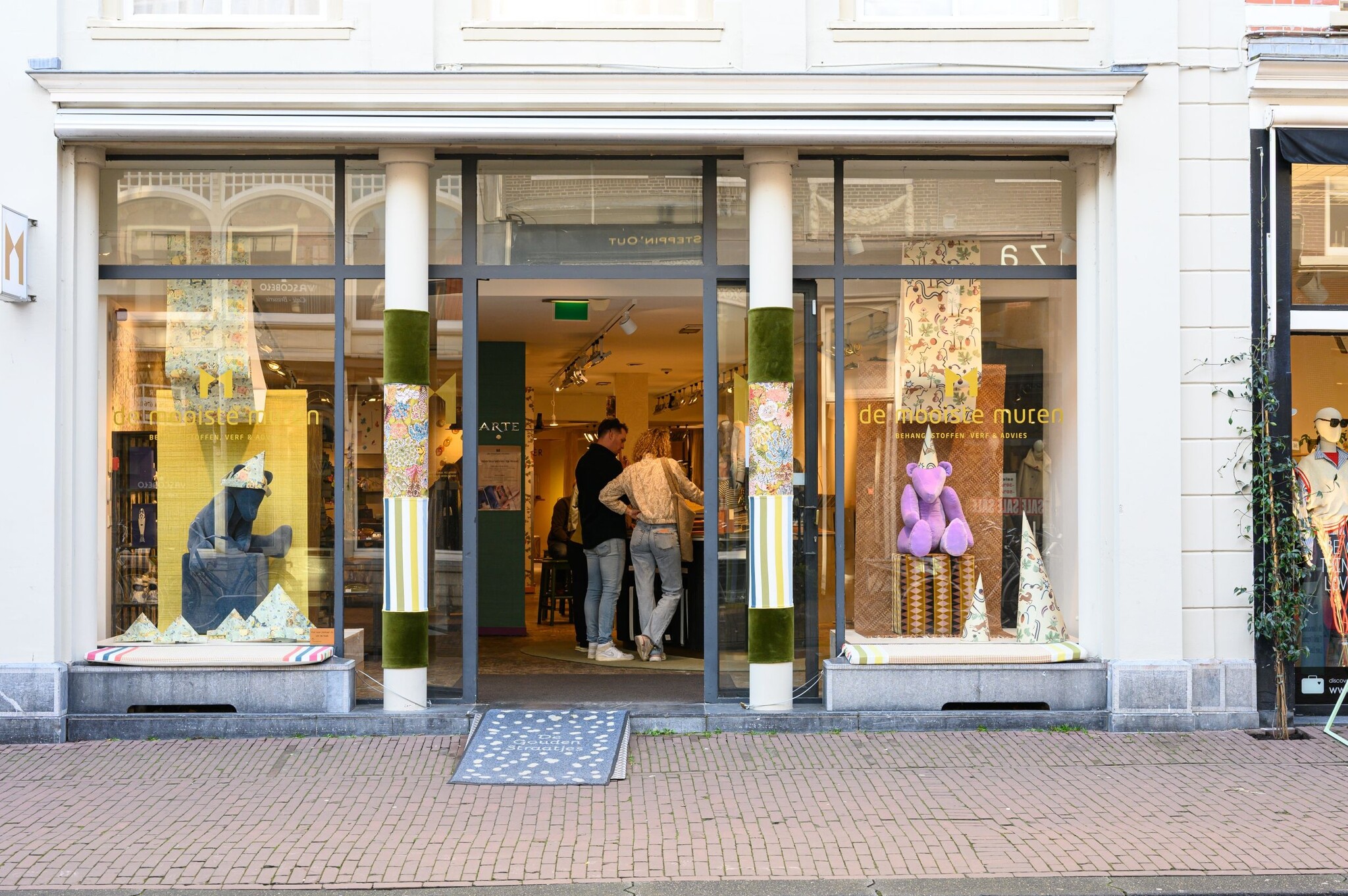 De Mooiste Muren - etalage