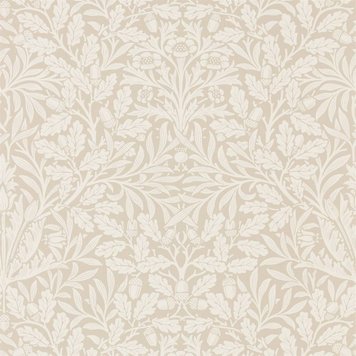 Morris & Co Morris Co Pure Acorn Linen/Ecru - 216040 Morris & Co Morris Co Pure Acorn Linen/Ecru - 216040
