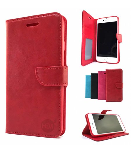 HEM HEM Boekhoesje - Samsung Galaxy S6 Edge - Rood