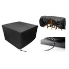 CUHOC CUHOC Beschermhoes Tuinmeubel 120x120x74 Zwart Loungeset /Hoes tuinmeubelen - Loungeset beschermhoes