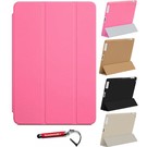 HEM HEM iPad Hoes geschikt voor iPad Mini 1 / iPad Mini 2 / iPad Mini 3 - Roze - Smart Cover - Inclusief Hoesjesweb Stylus Pen