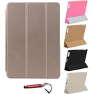 HEM HEM iPad Hoes geschikt voor iPad Mini 1 / iPad Mini 2 / iPad Mini 3 - Goud - Smart Cover - Inclusief handige uitschuifbare Hoesjesweb Stylus Pen