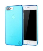 HEM Siliconen Hoesje - iPhone 7 / 8 / SE (2020 & 2022) - Blauw Transparant