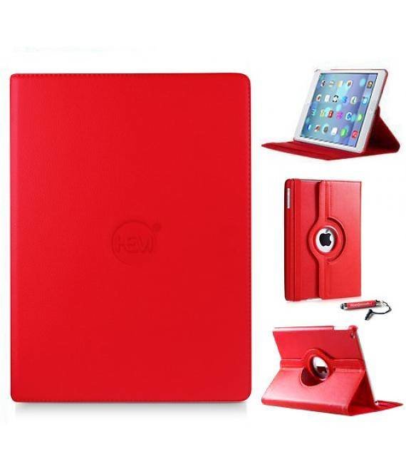 HEM HEM iPad Hoes geschikt voor iPad Mini 1 / iPad Mini 2 / iPad Mini 3 - Rood - 360 graden draaibaar iPad Hoesje Inclusief -  Hoesjesweb Stylus Pen