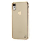 HEM iPhone XR siliconenhoesje goud / Siliconen Gel TPU / Back Cover / Hoesje iPhone XR goud doorzichtig