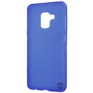 HEM Blauwe Siliconen Gel TPU / Back Cover / hoesje Samsung A5 / A8 2018