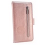 HEM  Samsung S10E - Rosé Gold Leren Rits Portemonnee Hoesje - Lederen Wallet Case TPU meegekleurde binnenkant- Book Case - Flip Cover - Boek - 360º beschermend Telefoonhoesje