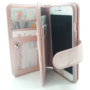 HEM Apple iPhone 5 / 5s / SE (2016) - Rose Gold - Pasjeshouder - Telefoonhoesje met extra flap voor 9 pasjes