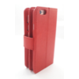 HEM Apple iPhone X/XS - Burned Red - Pasjeshouder - Telefoonhoesje met extra flap voor 9 pasjes